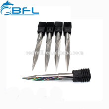 BFL-Different Degrees V Shape Engraving End Mill Tool For Plastic/Milling Carbide Wood Carving Various Engraver Bits